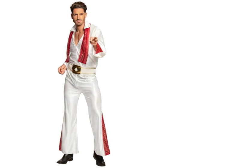 Boland habiller costume 'n roll étoile masculin blanc taille 50 52