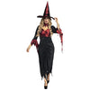 Costume de sorcière Boland Medames Black Red Taille 40 42 (M)
