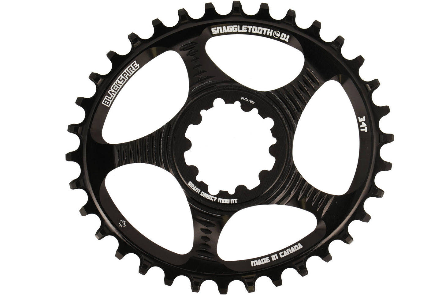 Blackspire - - chaîne supérieure supérieur Snaggletooth ovale sram spline 34 6 mm décalage