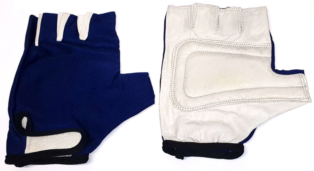 Hzb ciel confort lycra bicycle fitness gant blue-blanc taille xl