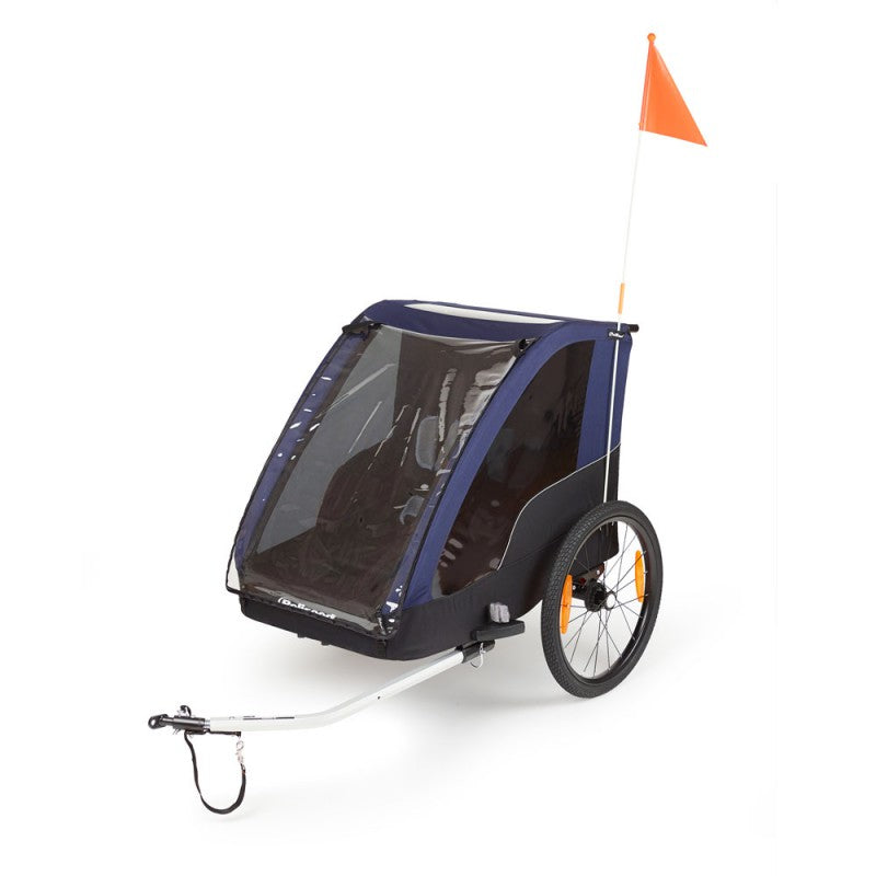 Duo Polisport Fietskar - Bleu, 2 enfants, 20 pouces, 41 kg