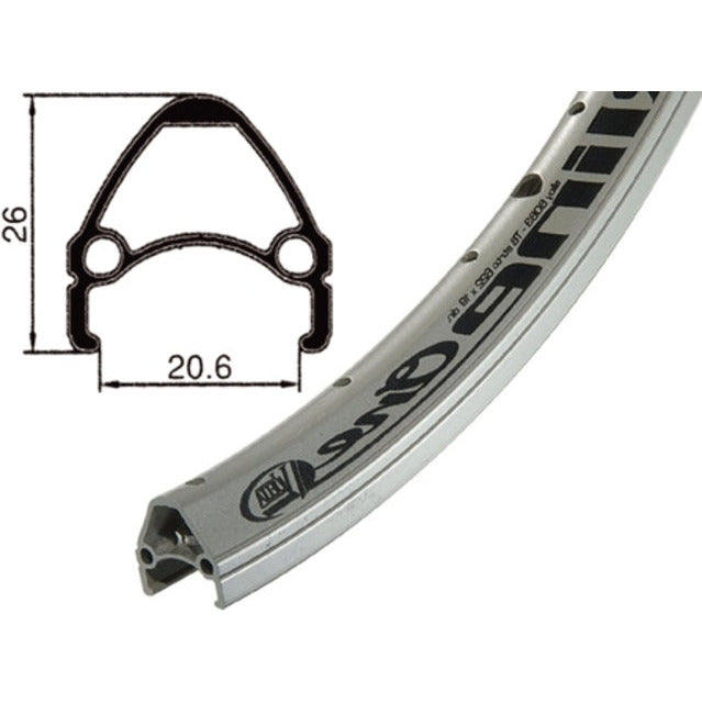 Ryde Airliner jante 26 (559) 36 trous haut 26x1.75