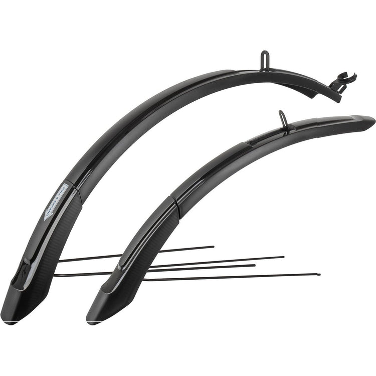 Ensemble de boue M-Wave M-Wave 26-29 pouces 65 mm avec des tiges noires sur carte