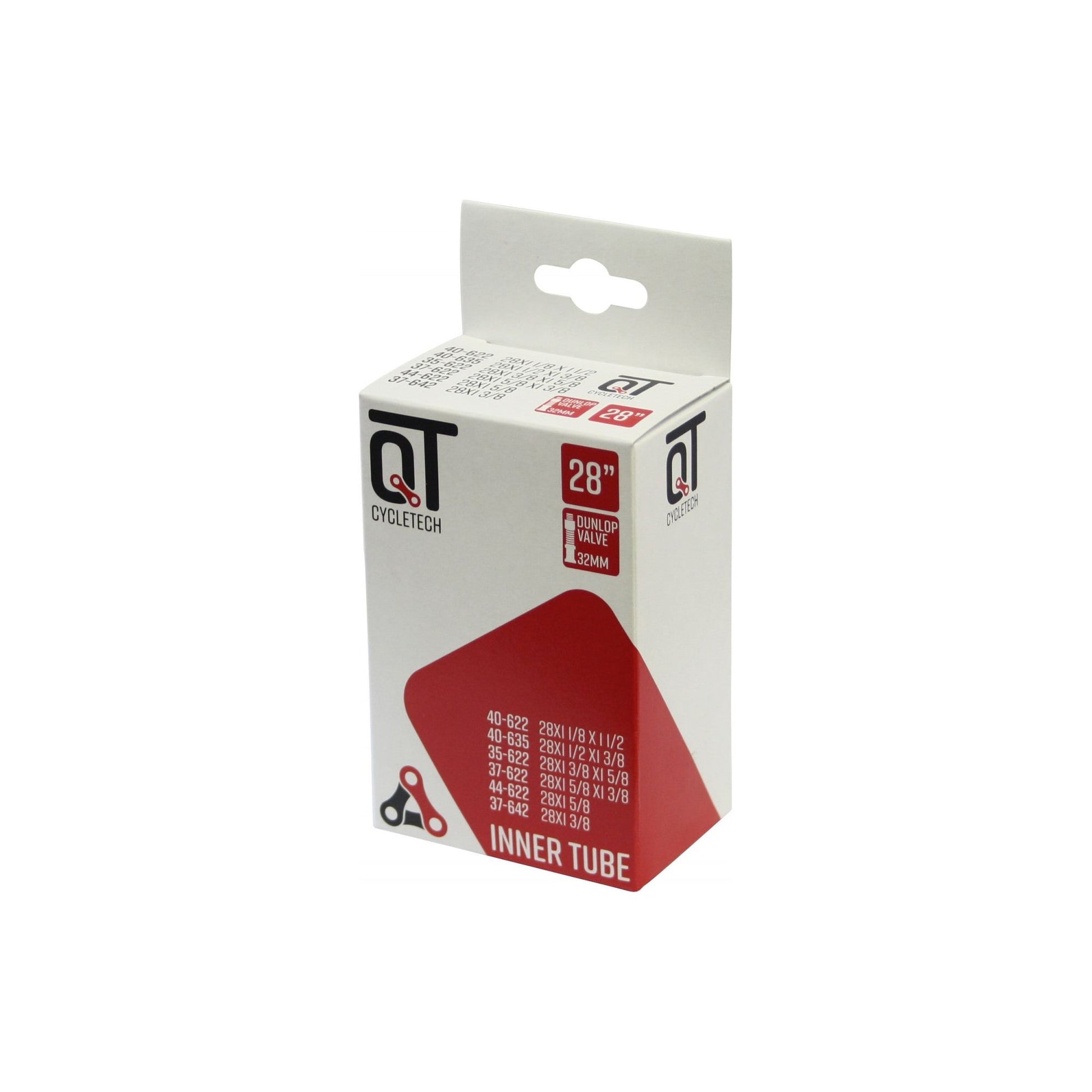 Qtcycletech Qt chambre à air dv17 28 inch 28x15 8x13 8 37 44-622 dv 32 mm 2217382