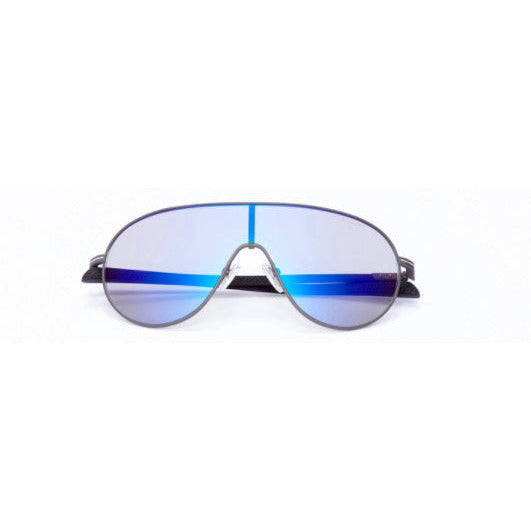Lunettes de soleil Cat d'objectif simple unisexe. 4 bleu
