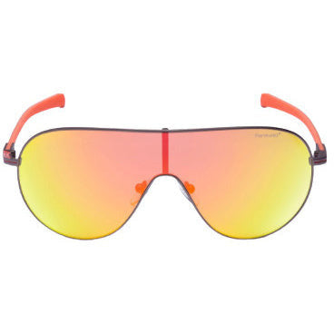 Lunettes de soleil Cat d'objectif simple unisexe. 4 orange