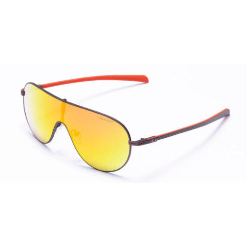 Lunettes de soleil Cat d'objectif simple unisexe. 4 orange