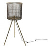Hi-point Duncan Standing Lamp 119 cm E27 nickel 25W Gold
