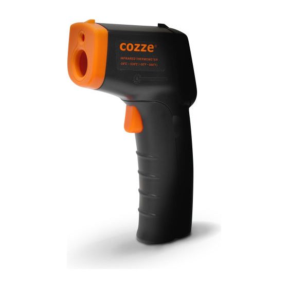 Thermomètre Cozze infrarouge jusqu'à 530 ° C Oranje noir