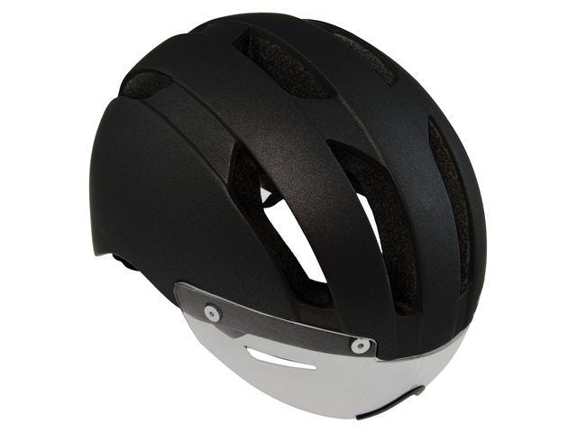 Urban Pedelec Speed ​​Bicycle Casque noir Taille 55-58 cm