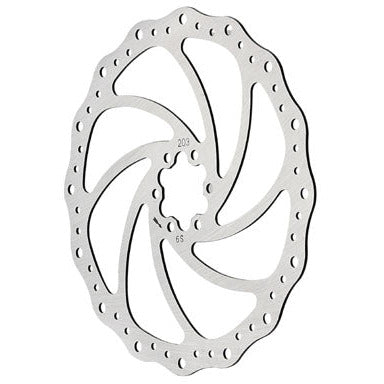Marwi Dbr-02-160 rotor de frein à disque 160mm acier inoxydable ondulé 6 boulons