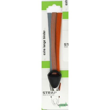 Widek 003201 TrioBinder 28 Card de gris orange en acier inoxydable