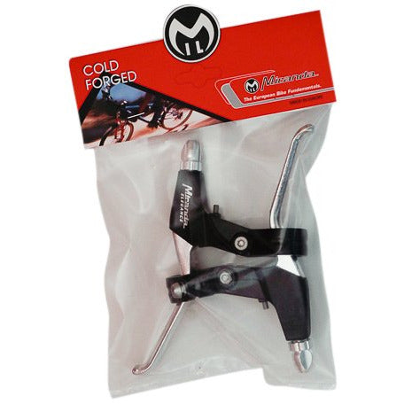 Miranda Set Brake Handles 4 doigts Black Silver Elegance Blister