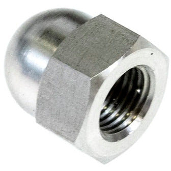 Écrous kgs m 12 en acier inoxydable D1587 moteur de roue avant en argent