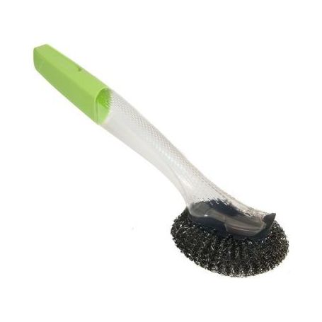 Brosse à lèvres en acier à vaisselle avec la poignée