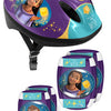 Disney Wish 5 pièces Protection de patinage 50-56 cm Turquoise violette Taille S M