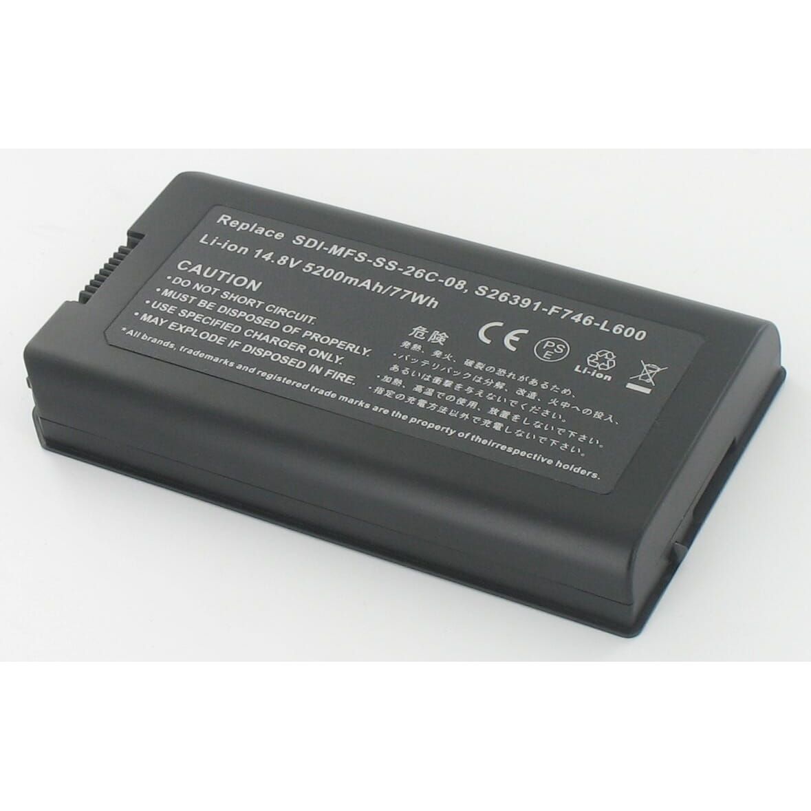 Batterie d'ordinateur portable Yanec 14.8V 5200mAh