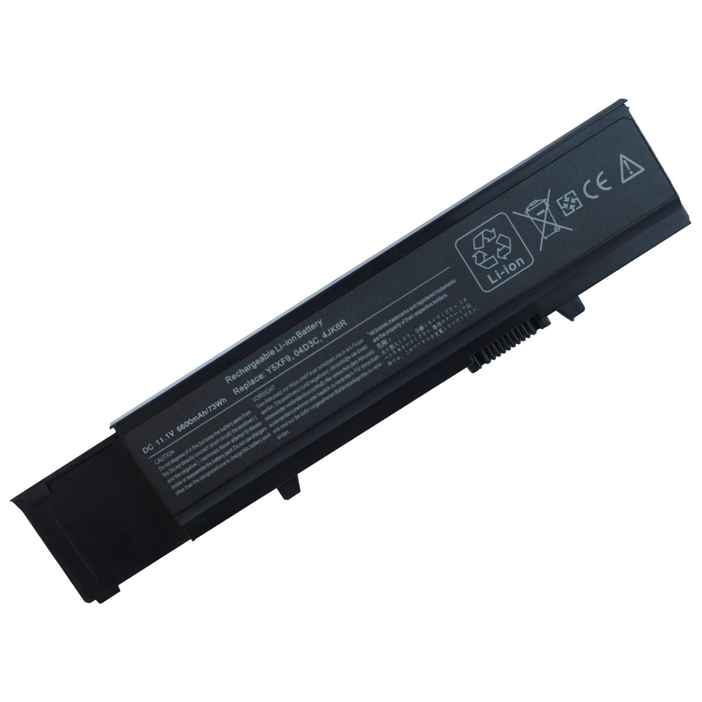 Blu-Basic pour ordinateur portable Batterie 6600mAh