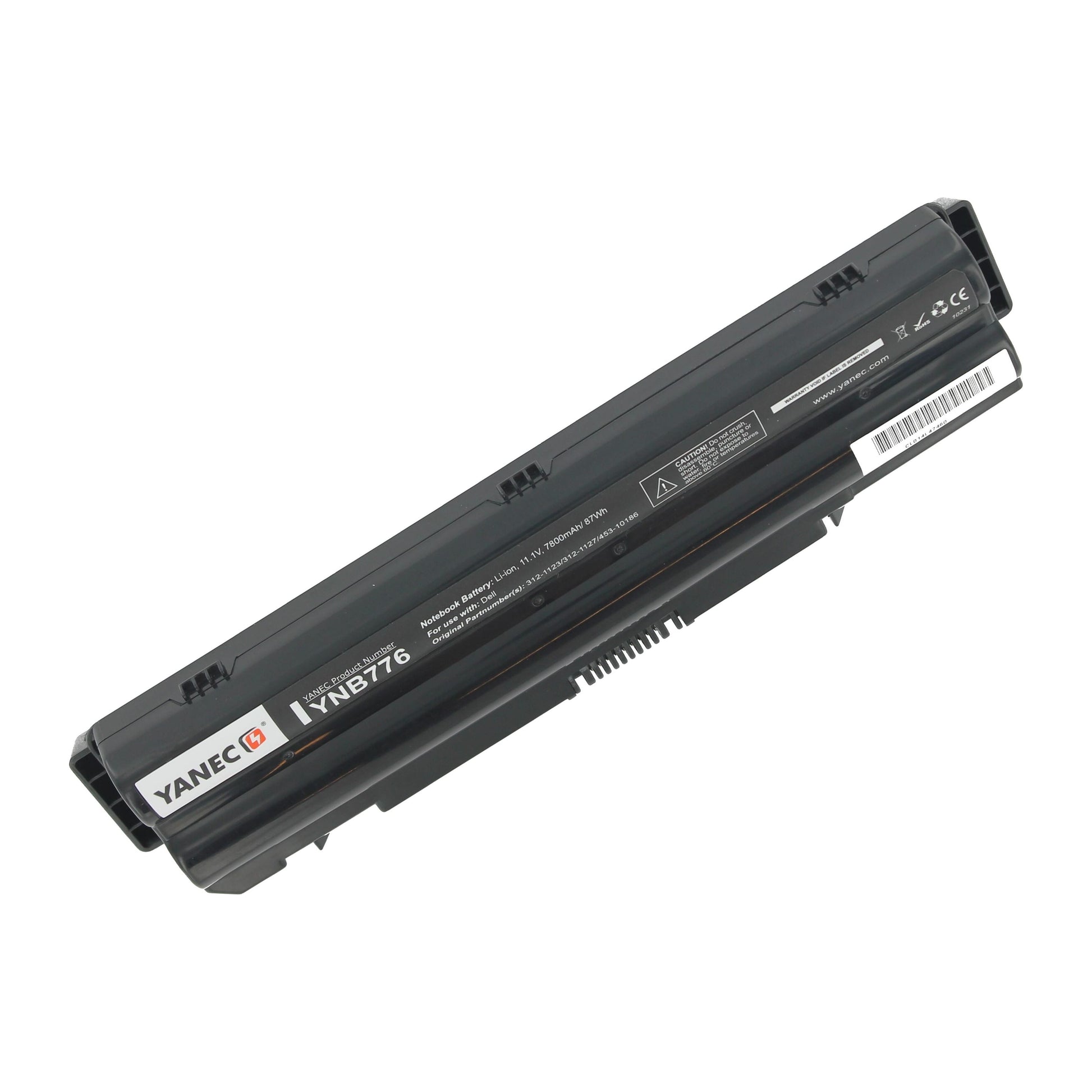 Batterie d'ordinateur portable Yanec s'étend sur 10,8 V 7800mAh