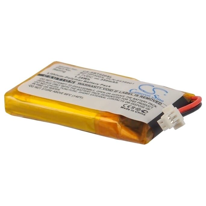 Batterie de casque de remplacement 350mAh