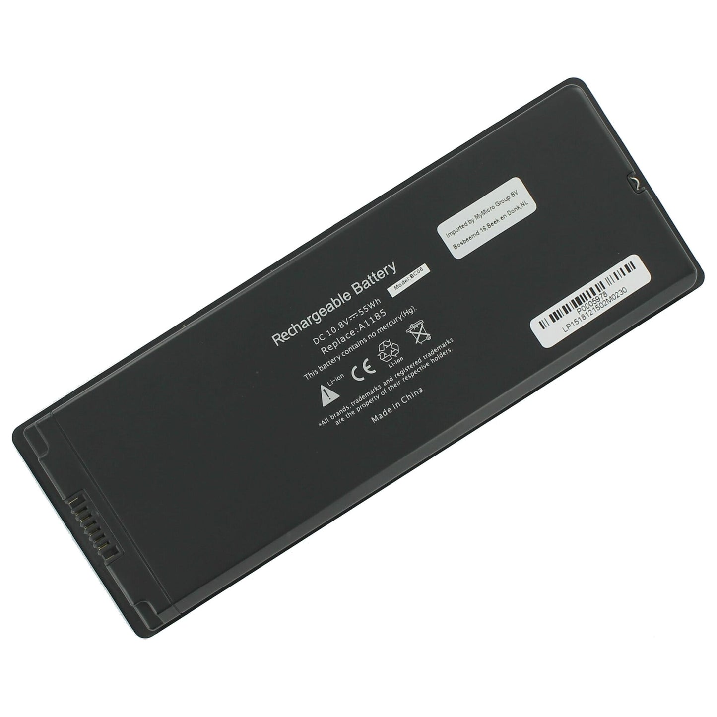 Remplacement de la batterie de l'ordinateur portable MacBook 5100mAh noir