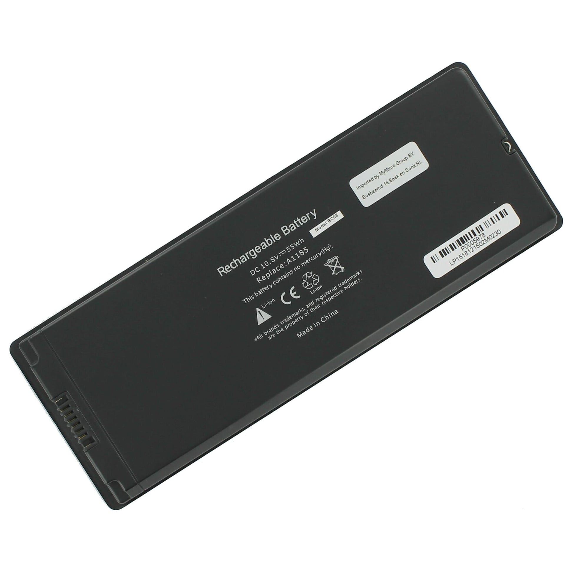 Remplacement de la batterie de l'ordinateur portable MacBook 5100mAh noir