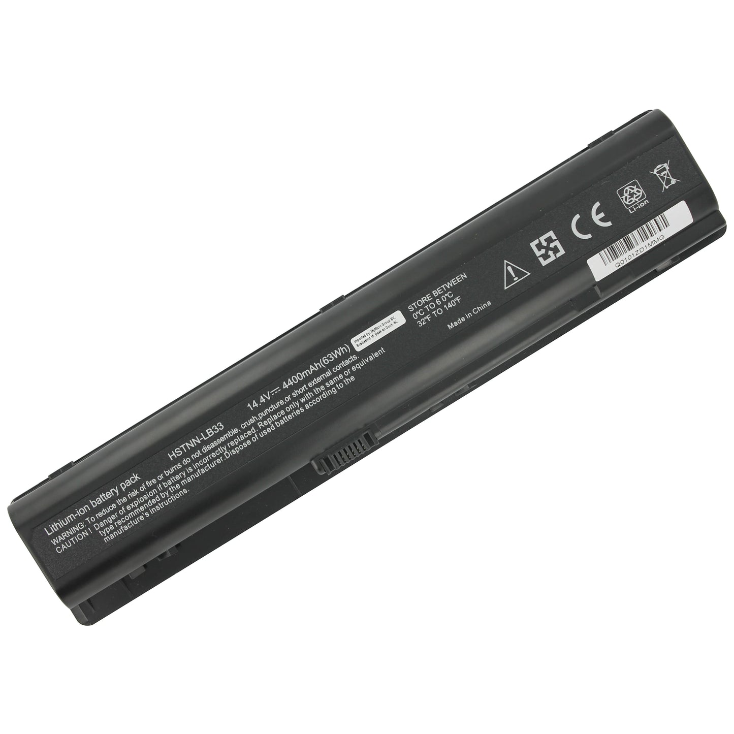 Blu-Basic pour ordinateur portable Batterie 14.4V 4400mAh