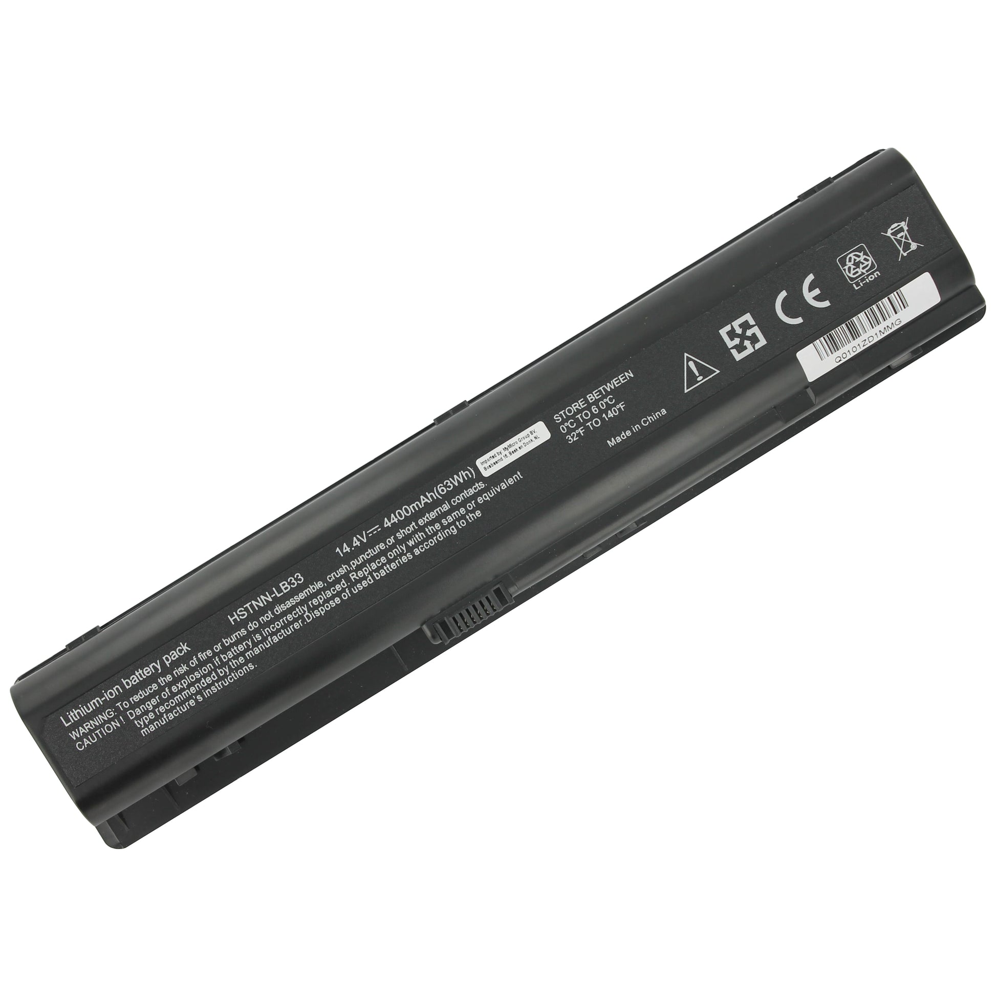 Blu-Basic pour ordinateur portable Batterie 14.4V 4400mAh