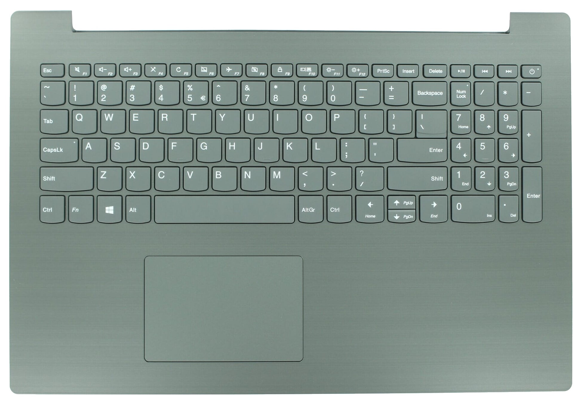 Clavier de l'ordinateur portable Lenovo Qwerty Us + Couvercle supérieur
