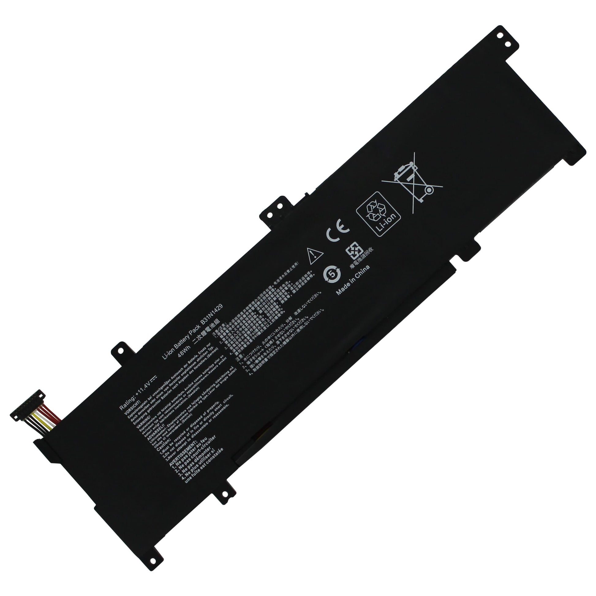 Batterie de remplacement de l'ordinateur portable 3400mAh