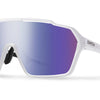 Smith Shift Xl Mag Bril White Chromapop Violet Mirror