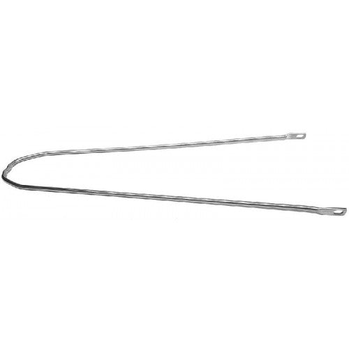 Gazelle Mudguard Tile fil 28 50 362 mm SCATTO en argent