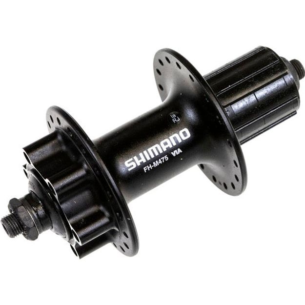 Shimano FH-M475 Cassettesaaf 8 9 10 Speed ​​Disc 36 trous noir