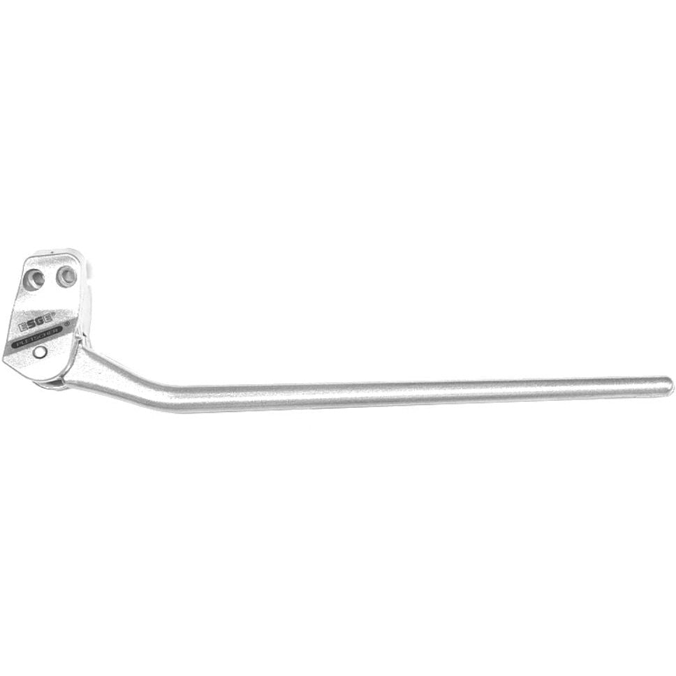 Pletscher esge e-bike fourche arrière standard 28 pouces 20 mm argent mat