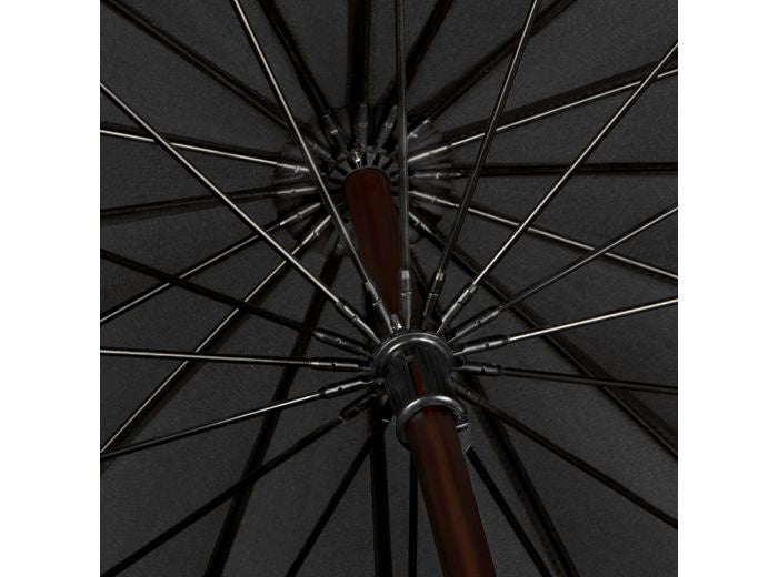 Parapluie de falcone 103 cm en polyester noir
