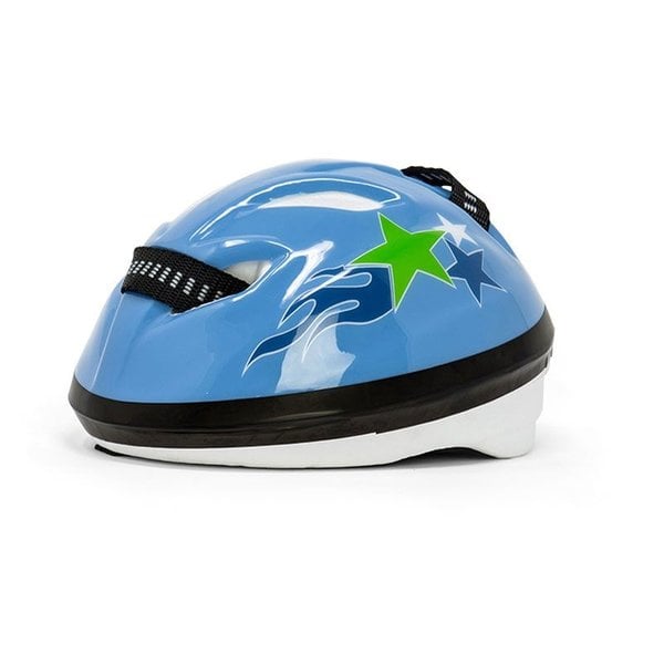 Casque de vélo pour le bleu de la poupée