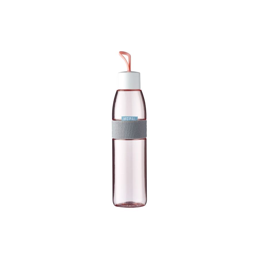 Mépale Bouteille d'eau Ellipse 700 ml de rose nordique