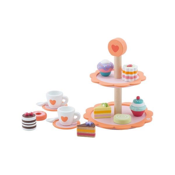 Pak etagère avec des tasses