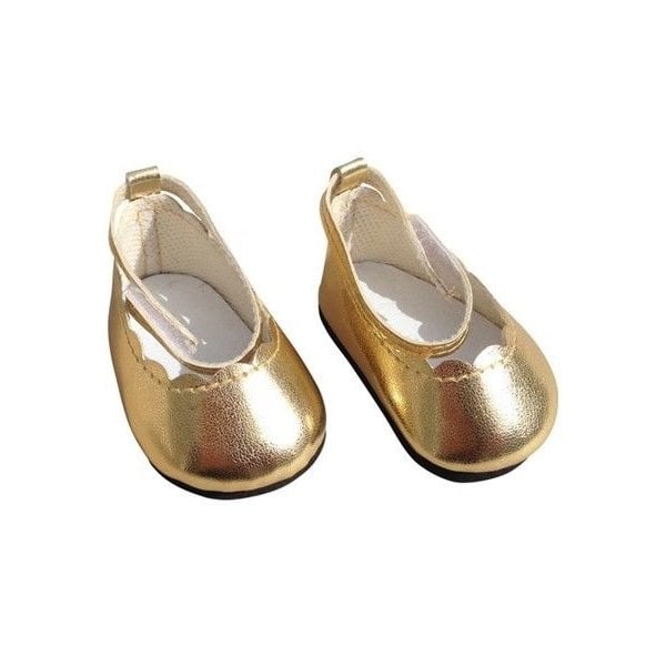Ballerines d'or 35-45 cm