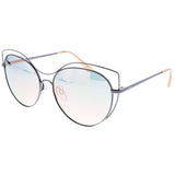 Lunettes de soleil Cat papillon pour femmes polarisées. 2. Bleu gris - afbeelding 1
