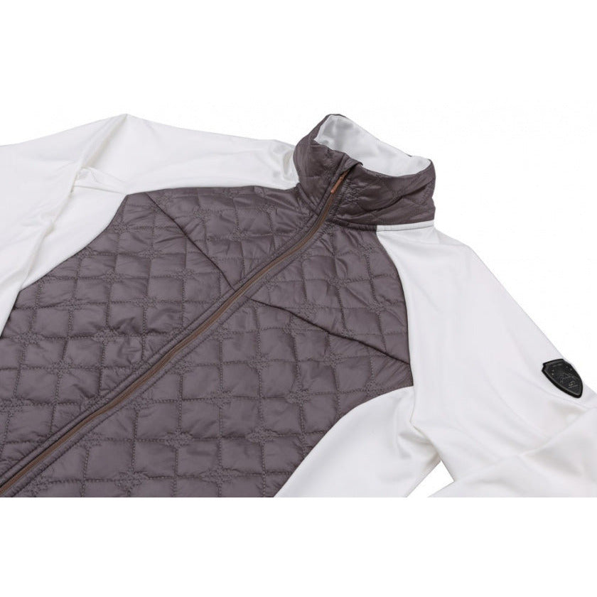 Hannah Outdoorvest Elsa Ladies Polyester White Grey Taille 42