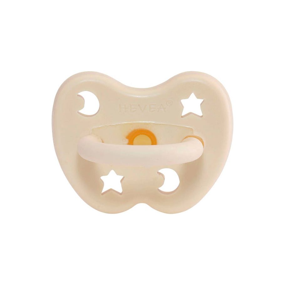 Hevea speen ortho 0-3 mois blanc laiteux
