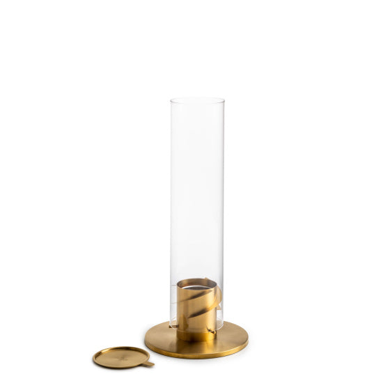Höfats Spin 120 atmosphère lanterne en acier inoxydable 23 x 54 cm d'or