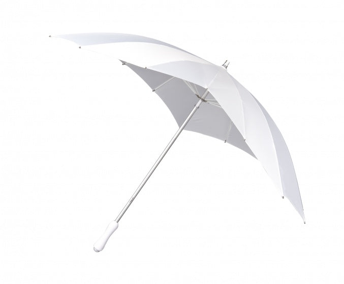 Impliva Umbrella Heart - Polyester de 110 cm blanc