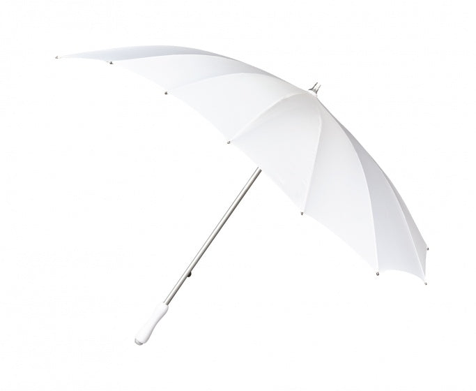 Impliva Umbrella Heart - Polyester de 110 cm blanc