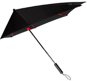 Impliva Stormlaxi Stormparaplu 100 cm polyester noir rouge - afbeelding 1