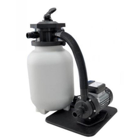 Ensemble de filtre à piscine interline 6 m³ White 450W 8 pièces