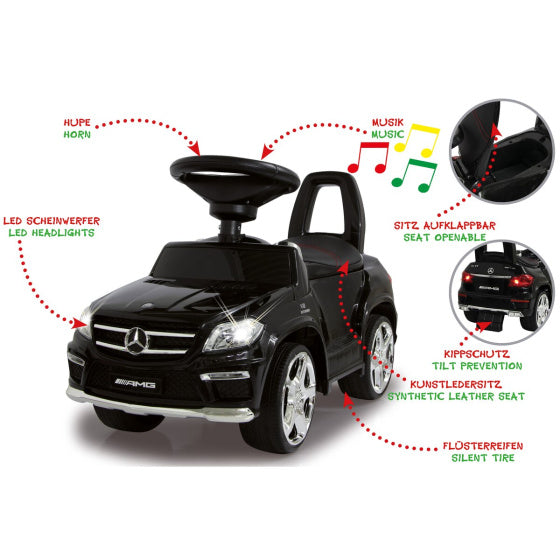 Jamara Mercedes GL 63 AMG Walking Car 65.5 x 28 x 39 cm noir