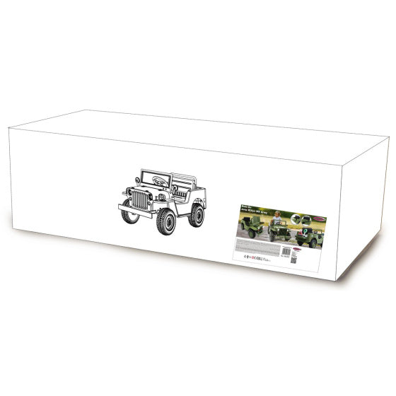 Jamara Willys MB Jeep 12V Battery Vehicle Army Green