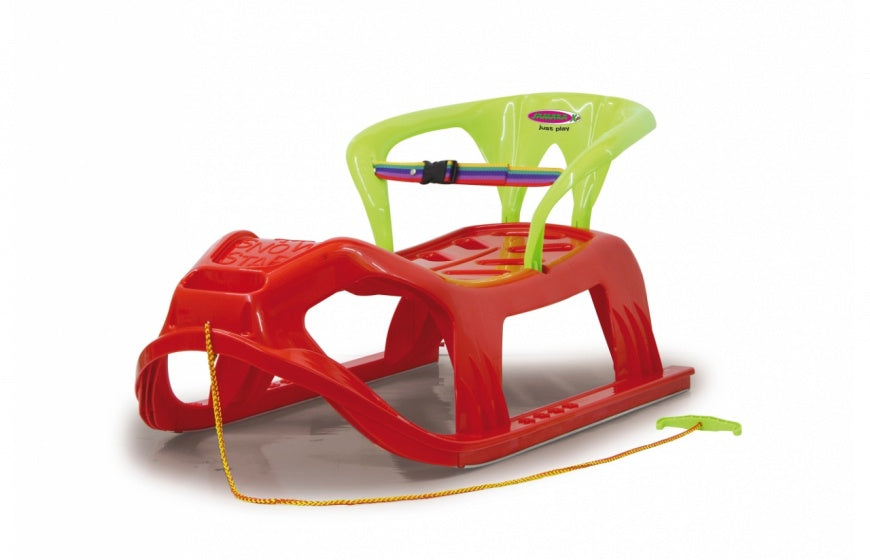 Jamara Snow Star Slee avec dossier 90 cm rouge